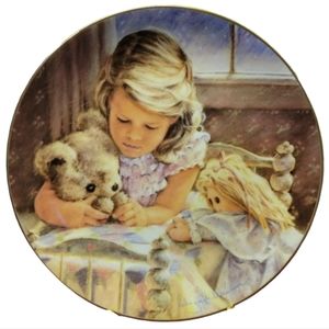 Vtg Plate By Roman "Our Father" The Lord's Prayer